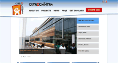 Desktop Screenshot of cure2children.org