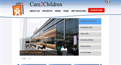 Desktop Screenshot of cure2children.co.uk